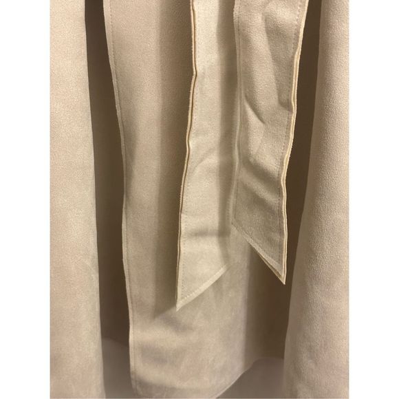 NWT - Zara Medium Faux Suede Vest Jacket- - Picture 13 of 16